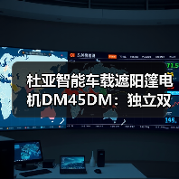 杜亚智能车载遮阳篷电机DM45DM：独立双电子控制(图4)