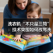 洗衣机“不只是三筒”：技术突围如何改写洗护规则？(图1)