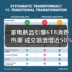 家电新品引爆618消费热潮 成交额激增近50%(图3) 家电新品引爆618消费热潮 成交额激增近50%(图3)