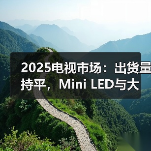 2025电视市场：出货量持平，Mini LED与大屏或成增长引擎？(图3)