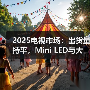2025电视市场：出货量持平，Mini LED与大屏或成增长引擎？(图2)
