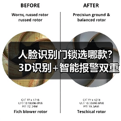 人脸识别门锁选哪款？3D识别+智能报警双重安全保障(图4)