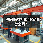 侧装晾衣机如何释放阳台空间？
