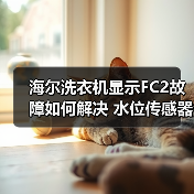 海尔洗衣机显示FC2故障如何解决 水位传