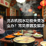 洗衣机脱水功能失灵怎么办?常见原因及解决方法(图2) 洗衣机脱水功能失灵怎么办?常见原因及解决方法(图2)