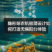 隐形晾衣机极简设计如何打造无痕阳台体验(图3) 隐形晾衣机极简设计如何打造无痕阳台体验(图3)