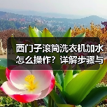 西门子滚筒洗衣机加水怎么操作?详解步骤与技巧(图3) 西门子滚筒洗衣机加水怎么操作?详解步骤与技巧(图3)