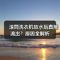 滚筒洗衣机放水后直接流出?原因全解析(图3) 滚筒洗衣机放水后直接流出?原因全解析(图3)