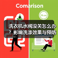 洗衣机水阀没关怎么办?影响洗涤效果与预防措施(图4) 洗衣机水阀没关怎么办?影响洗涤效果与预防措施(图4)