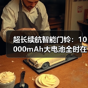 超长续航智能门铃:10000mAh大电池全时在线(图1) 超长续航智能门铃:10000mAh大电池全时在线(图1)