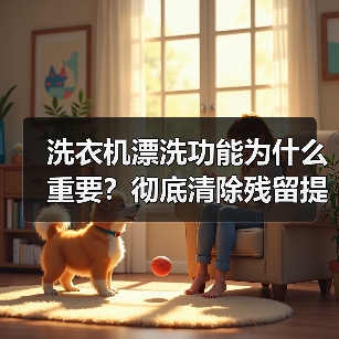 洗衣机漂洗功能为什么重要?彻底清除残留提升清洁度(图3) 洗衣机漂洗功能为什么重要?彻底清除残留提升清洁度(图3)