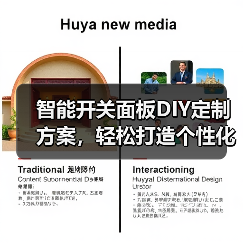 智能开关面板DIY定制方案,轻松打造个性化家居(图1) 智能开关面板DIY定制方案,轻松打造个性化家居(图1)