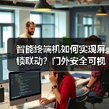 智能终端机如何实现屏锁联动？门外安全可视化方案解析(图2)