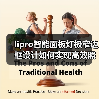 lipro智能面板灯极窄边框设计如何实现高效照明与旋转调光？(图3)