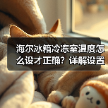 海尔冰箱冷冻室温度怎么设才正确?详解设置方法(图2) 海尔冰箱冷冻室温度怎么设才正确?详解设置方法(图2)