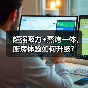 超强吸力+蒸烤一体,厨房体验如何升级?(图2) 超强吸力+蒸烤一体,厨房体验如何升级?(图2)