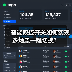 智能双控开关如何实现多场景一键切换？(图2)