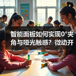 智能面板如何实现0°夹角与哑光触感?微动开关设计解析(图4) 智能面板如何实现0°夹角与哑光触感?微动开关设计解析(图4)