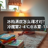 冰箱温度怎么调才对?冷藏室2-4℃冷冻室-18℃正确调节方法全解析(图2) 冰箱温度怎么调才对?冷藏室2-4℃冷冻室-18℃正确调节方法全解析(图2)