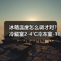 冰箱温度怎么调才对?冷藏室2-4℃冷冻室-18℃正确调节方法全解析(图3) 冰箱温度怎么调才对?冷藏室2-4℃冷冻室-18℃正确调节方法全解析(图3)