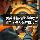 美菱冰箱冷藏温度怎么调？2-8℃保鲜技巧全解析(图1)