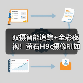 双摄智能追踪+全彩夜视!萤石H9c摄像机如何实现全方位看护(图1) 双摄智能追踪+全彩夜视!萤石H9c摄像机如何实现全方位看护(图1)