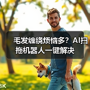 毛发缠绕烦恼多？AI扫拖机器人一键解决(图4)