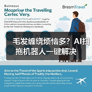毛发缠绕烦恼多？AI扫拖机器人一键解决(图3)