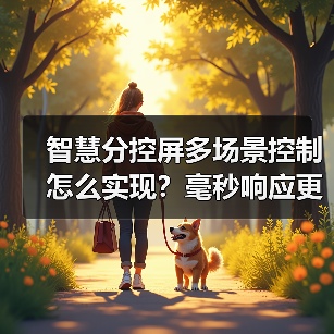智慧分控屏多场景控制怎么实现?毫秒响应更流畅(图2) 智慧分控屏多场景控制怎么实现?毫秒响应更流畅(图2)
