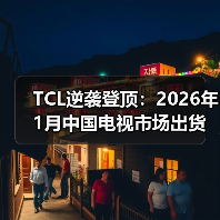TCL逆袭登顶:2026年1月中国电视市场出货量谁主沉浮?(图2) TCL逆袭登顶:2026年1月中国电视市场出货量谁主沉浮?(图2)