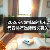 2026空调市场冷热不均 元春排产逆势增