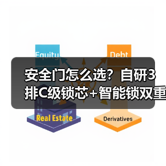 安全门怎么选？自研3排C级锁芯+智能锁双重保障(图1)
