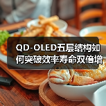 QD-OLED五层结构如何突破效率寿命双倍增?(图2) QD-OLED五层结构如何突破效率寿命双倍增?(图2)