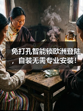 免打孔智能锁欧洲登陆，自装无需专业安装！(图3)