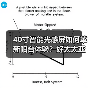 40寸智能光感屏如何革新阳台体验？好太太亚运星耀系列亮点(图1)