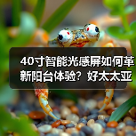 40寸智能光感屏如何革新阳台体验？好太太亚运星耀系列亮点(图4)