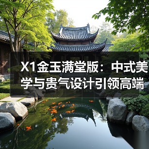 X1金玉满堂版：中式美学与贵气设计引领高端智能门锁新风潮(图3)