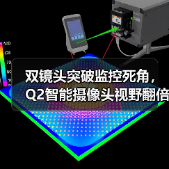 双镜头突破监控死角，Q2智能摄像头视野翻倍4轴旋转(图1)
