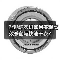 智能晾衣机如何实现高效杀菌与快速干衣？(图2)