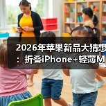 2026年苹果新品大猜想：折叠iPhon