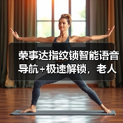 荣事达指纹锁智能语音导航+极速解锁,老人小孩也能轻松操作(图3) 荣事达指纹锁智能语音导航+极速解锁,老人小孩也能轻松操作(图3)