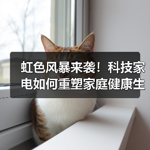 虹色风暴来袭!科技家电如何重塑家庭健康生活?(图3) 虹色风暴来袭!科技家电如何重塑家庭健康生活?(图3)