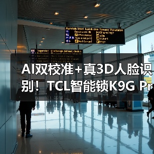 AI双校准+真3D人脸识别！TCL智能锁K9G Pro如何革新安全体验？(图3)