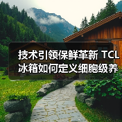 技术引领保鲜革新 TCL冰箱如何定义细胞