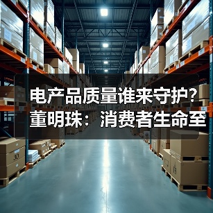 电产品质量谁来守护?董明珠:消费者生命至高无上(图3) 电产品质量谁来守护?董明珠:消费者生命至高无上(图3)
