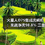 火星人D75集成洗碗机:果蔬净洗98.8% 三重除菌省空间(图4) 火星人D75集成洗碗机:果蔬净洗98.8% 三重除菌省空间(图4)