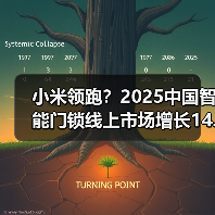 小米领跑？2025中国智能门锁线上市场增长14.8%(图4)