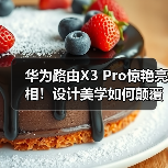 华为路由X3 Pro惊艳亮相！设计美学如