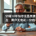 空调10年包修全品类覆盖：用户无需花一分钱(图4)