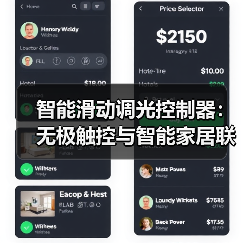 智能滑动调光控制器:无极触控与智能家居联动(图2) 智能滑动调光控制器:无极触控与智能家居联动(图2)